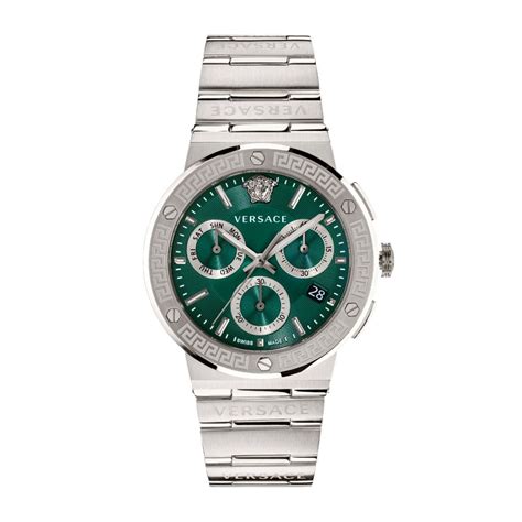 versace univers green|versace green face watch.